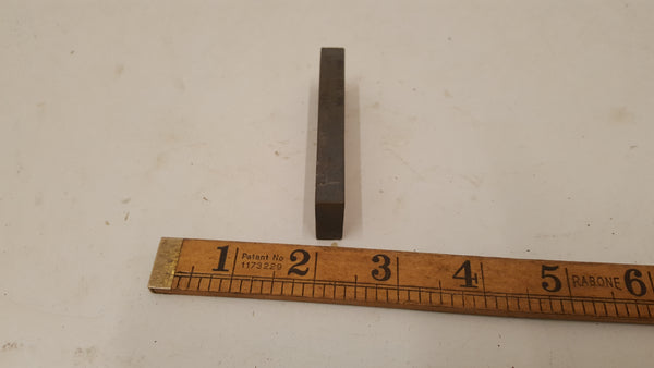 3" x 1" x 3/8" Carborundum Sharpening Stone in Cardboard Box 36180