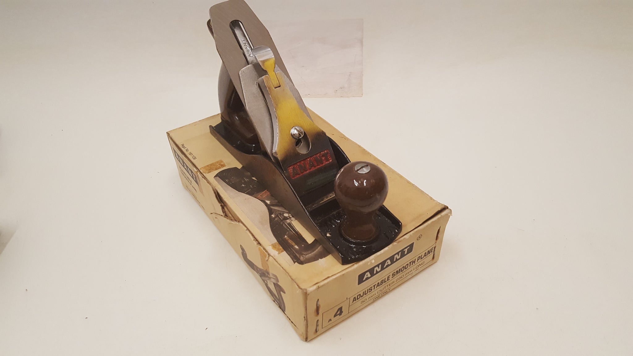 Vintage Anant A4 Adjustable Smoothing Plane in Box Very Good Condition 38746