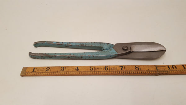 10" Vintage Gilbow Heavy Duty Tin Snips Good Condition 38882