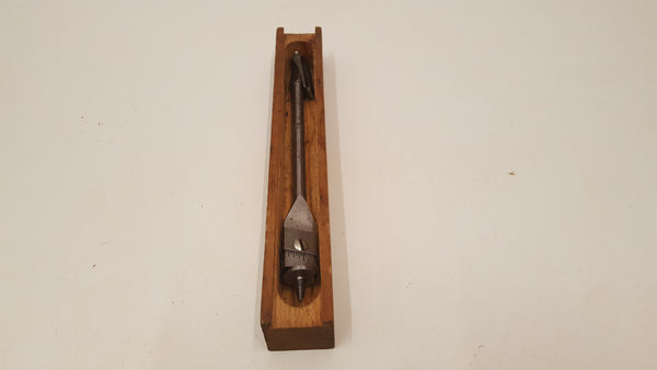 Nice Vintage Ridgway Expandable Drill Bit in Wooden Box 38863