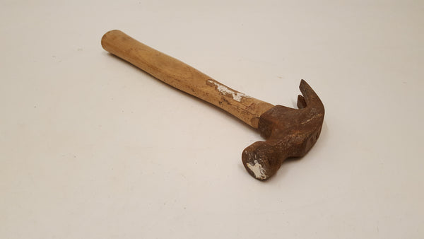1lb Vintage Claw Hammer w Hickory Shaft 38864