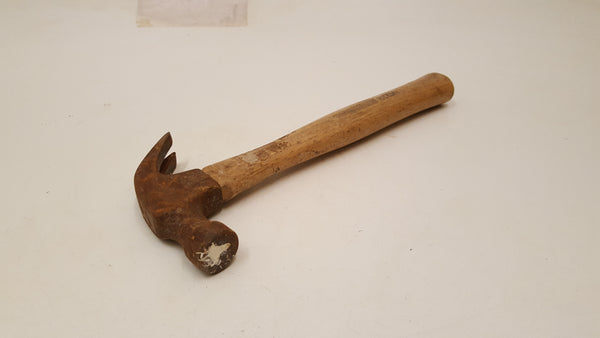 1lb Vintage Claw Hammer w Hickory Shaft 38864