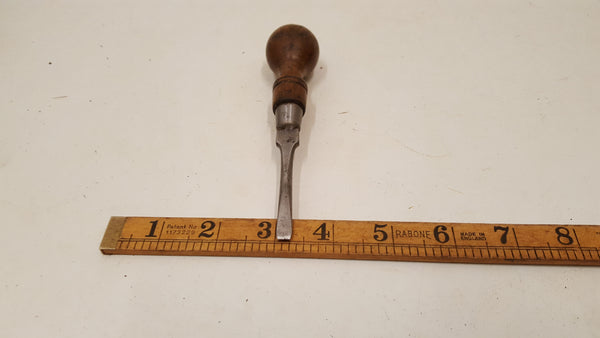 6" Vintage Cabinet Makers Turnscrew w 1/4" Edge 38915