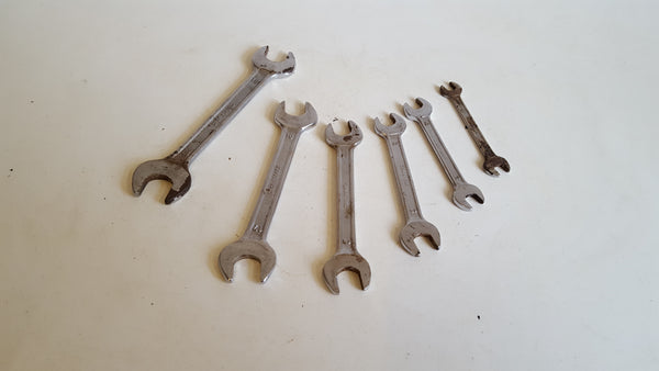 Set of 6 Small Spanners #8 - #19 39003