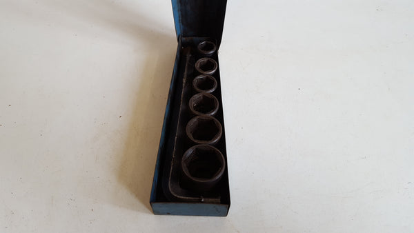 Vintage Socket Set 3/16" Whit - 1/2" Whit 38977