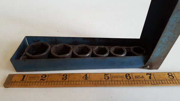 Vintage Socket Set 3/16" Whit - 1/2" Whit 38977