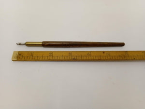 Vintage Hard Wood & Brass Diamond Tipped Glass Engraver 13235-The Vintage Tool Shop