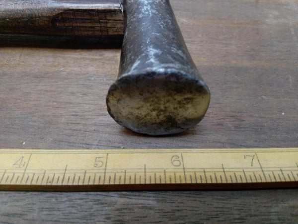 Interesting 1lb 7oz Cross Pein Type Hammer 13824-The Vintage Tool Shop