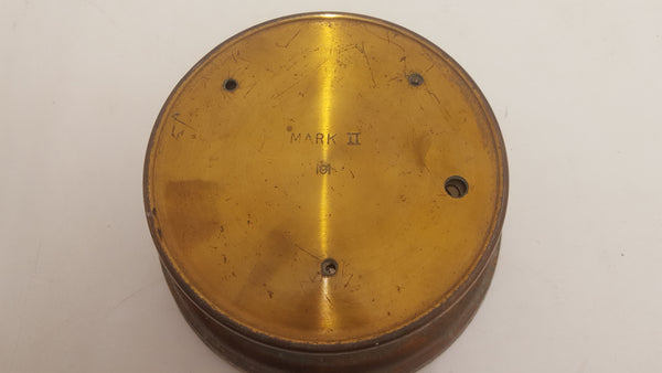 5 1/2" Wilson Warden & Co Aneroid Barometer GWO Glass Cracked 17846