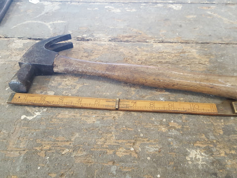 1lb 5oz Vintage Claw Hammer 22484