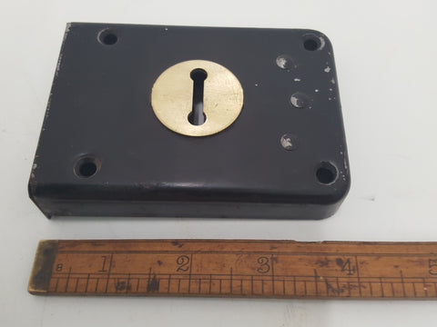 Vintage Brass & Metal Key Hole w/o Key 23395