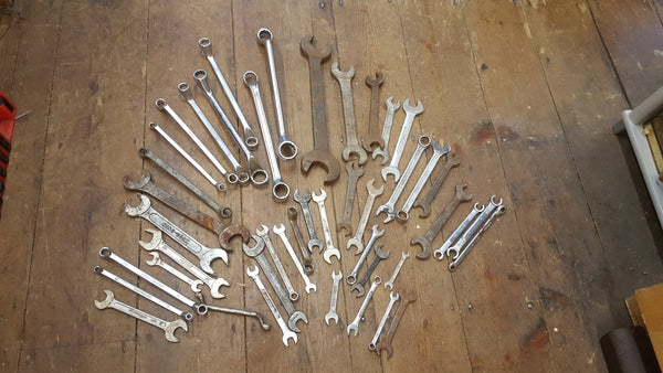 Job Lot Mixed Spanners 24979