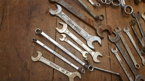 Job Lot Mixed Spanners 24979