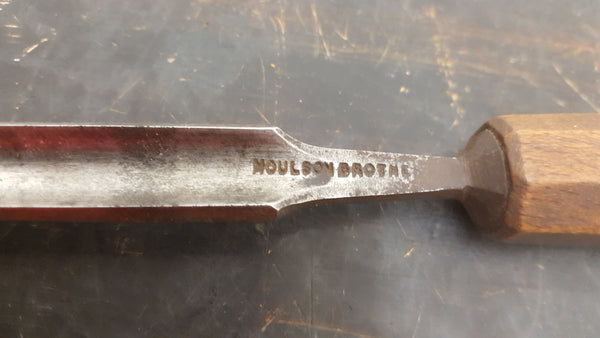 1/2" Vintage Moulson Brothers Gouge w #7 Sweep 28401