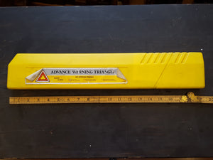 AA Advance Warning Triangle w Instructions 28419