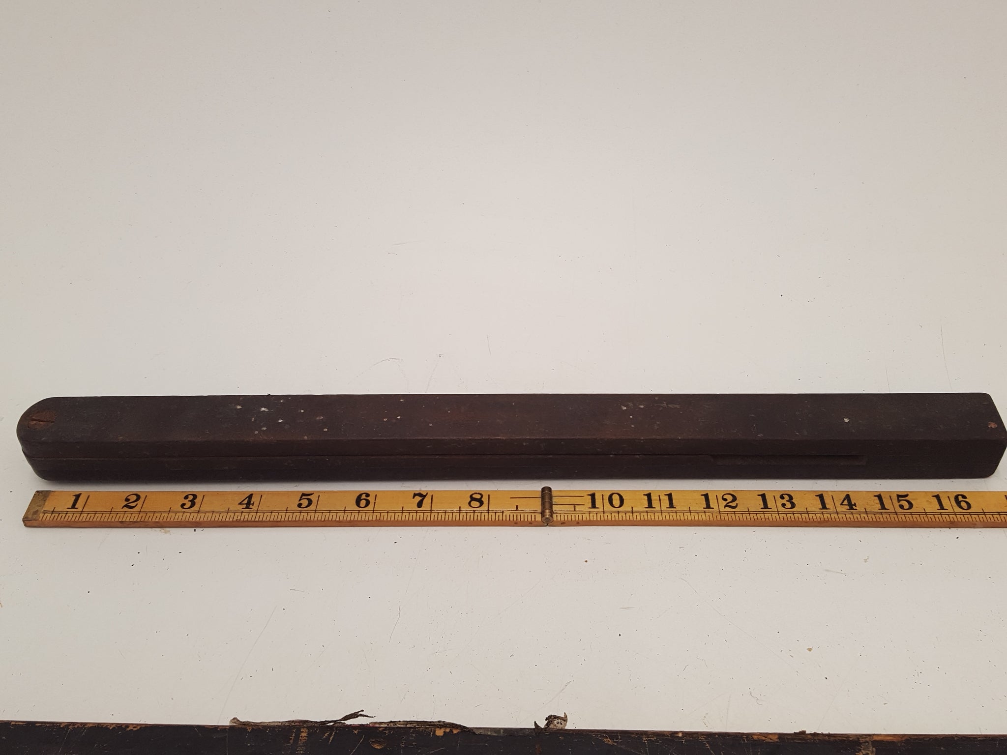 Large Wooden Vintage 12" Bevel 28693