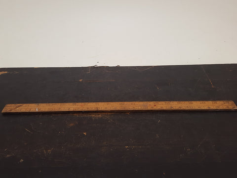 20" Vintage Wooden Rule 28710