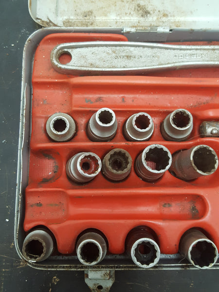 Vintage Partial Rheidco Socket Set Almost Complete 28979