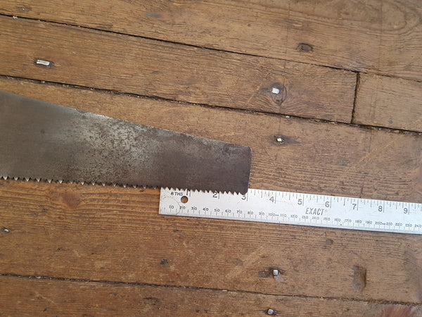 24" Vintage Disston Panel Saw w 6 TPI 30451