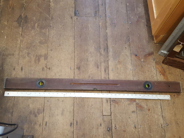 42" Vintage Wooden W Marples Combination Level 30642