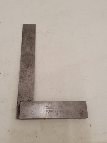 6 1/4" Vintage Moore & Wright No 400 Steel Try Square 31888