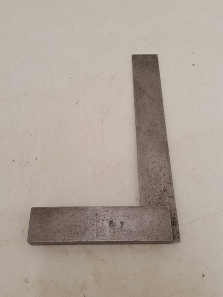 6 1/4" Vintage Moore & Wright No 400 Steel Try Square 31888