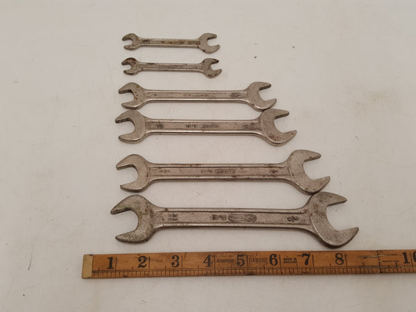 Small Set of 6 Gedore Spanners 32107