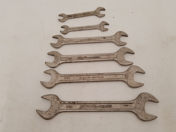 Small Set of 6 Gedore Spanners 32107