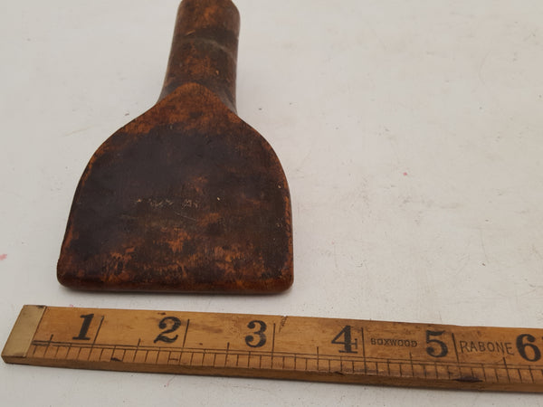 3" Vintage Wooden Lead Dressing Wedge 32096