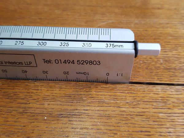 150mm Glenside Adjustable Steel Rule 32089