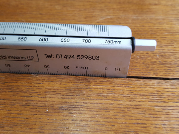 150mm Glenside Adjustable Steel Rule 32089