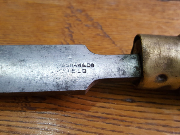 7/8" Vintage Hearnshaw & Co Skewed Woodturning Tool 32559