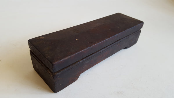 8 1/4" x 2 1/4" Vintage Fine Natural Stone in Wooden Box 39166