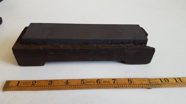 8 1/4" x 2 1/4" Vintage Fine Natural Stone in Wooden Box 39166