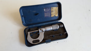 Vintage Moore & Wright No 961 Micrometer in Box 39192