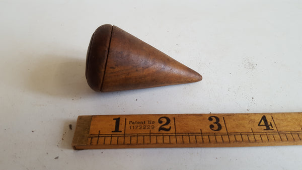 Nice 3" Vintage Wooden Lead Working Turnpin 39155