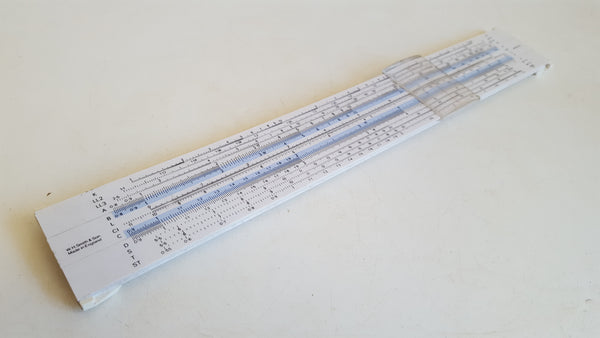 W H Smith Log Log Trig Duplex Slide Rule in Case 39265