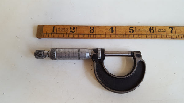 Nice Vintage Moore & Wright No 965B Micrometer in Case 39342