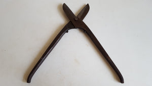 Large 12" Vintage Gilbow Heavy Duty Tin Snips 39307