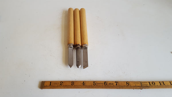 Set of 3 Woodturning Tools in Box 39216