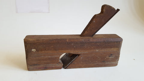 9 1/4" x 1 1/2" Vintage Wooden Skew Rebate Plane 39465
