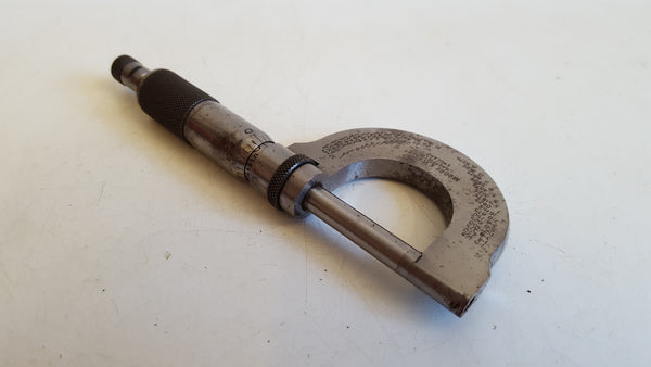 Vintage Moore & Wright No 961B Micrometer in Case 39522