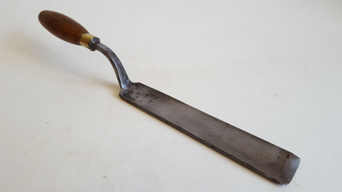 Large Marples 1 1/2" Vintage Cranked Gouge w #3 Sweep 39493 – The ...