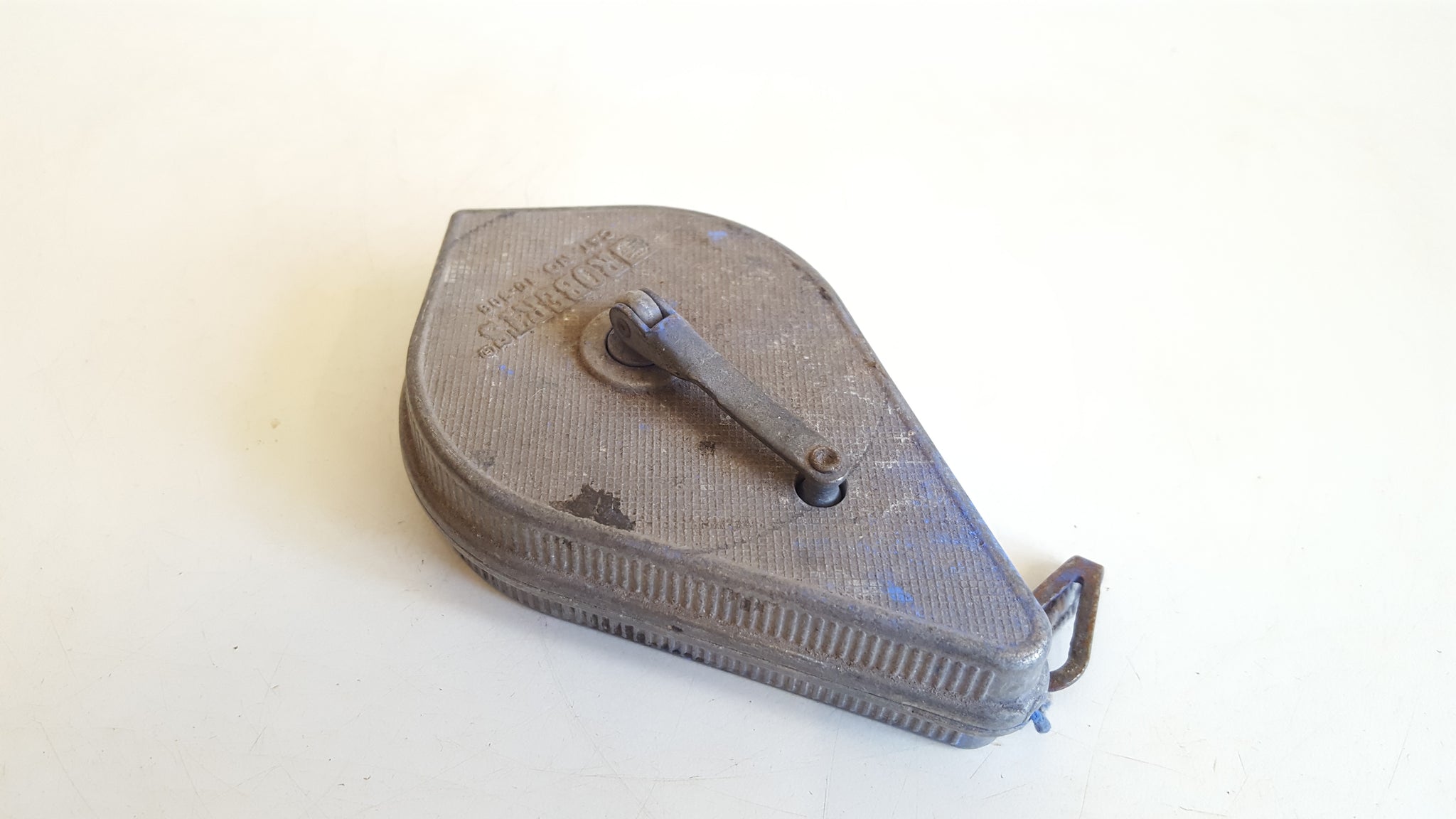 Vintage Riberts Chalk Line Plumb Bob 39725 The Vintage Tool Shop The Vintage Tool Shop Unit 2 South Terrace. 10A Trinity Street. Dorchester DT1 1TU