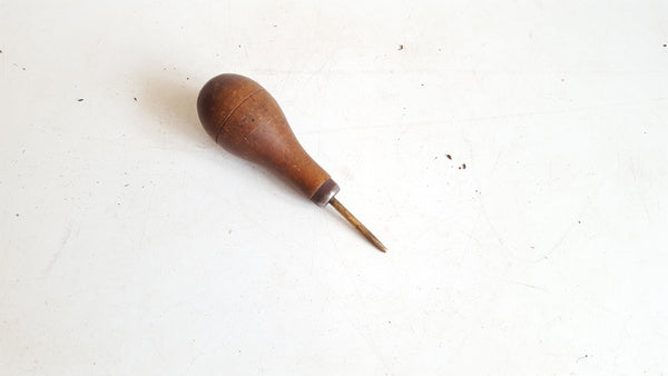 1 1/8" Vintage Brass Leather Working Awl 40054
