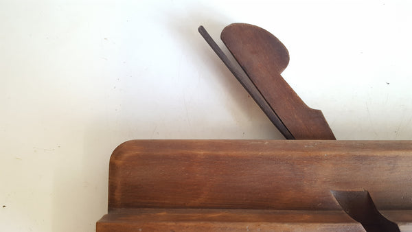 Lovely 9 1/2" Vintage Boxley Wooden Hollow Moulding Plane w 1 1/4" Blade 40045