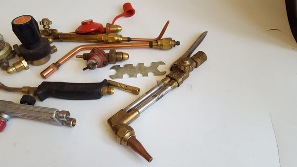 Mixed Lot of Cutting Torches, Oxy Acetylene Gauges etc 40279
