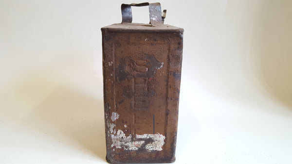 Vintage Shell 1 Gallon Motor Spirit Can 40107