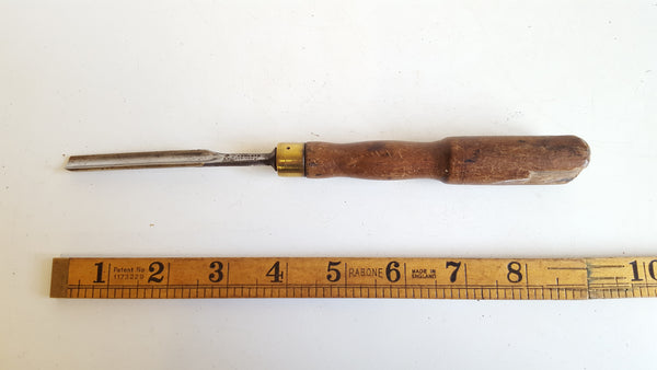 3/8" Vintage J Howarth Gouge w #6 Sweep 40383