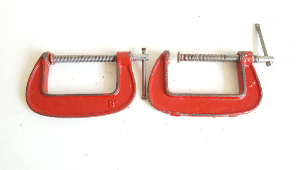 Mixed Pair of 3" G Clamps 40490